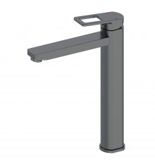 Смеситель для раковины высокий WONZON & WOGHAND, Темный графит (WW-88239010-BGM)