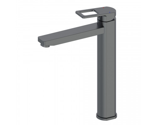 Приобрести Смеситель для раковины высокий WONZON & WOGHAND, Темный графит (WW-88239010-BGM) в магазине сантехники Santeh-Crystal.ru