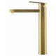 Смеситель для раковины высокий WONZON & WOGHAND FRAME, Брашированное золото (WW-88239010- BG)