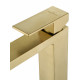 Смеситель для раковины высокий WONZON & WOGHAND CUBE, Брашированное золото (WW-88239016- BG)