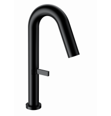 Смеситель для раковины высокий WONZON & WOGHAND, Черный матовый (WW-6068-MB)