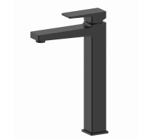 Смеситель для раковины высокий Wonzon & Woghand, Черный матовый (WW-88019068-MB)