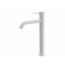Смеситель для раковины высокий WONZON & WOGHAND, Белый матовый (WW-H1062-MW)