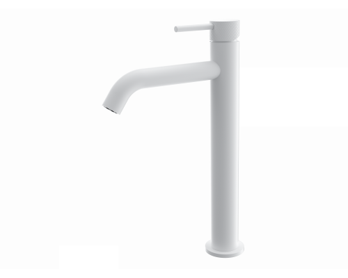 Смеситель для раковины высокий WONZON & WOGHAND, Белый матовый (WW-H1062-MW)