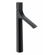 Смеситель для раковины высокий WONZON & WOGHAND, Черный матовый (WW-H1011-MB)