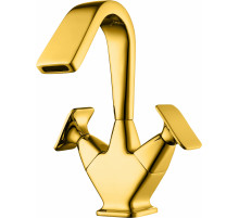 Смеситель для раковины высокий Wonzon & Woghand Shakespeare, Темное золото (WW-651103-DG)