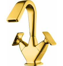 Смеситель для раковины высокий Wonzon & Woghand Shakespeare, Темное золото (WW-651103-DG)