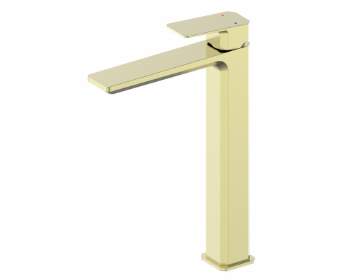 Приобрести Смеситель для раковины высокий WONZON & WOGHAND, Брашированное золото (WW-88239011-BG ) в магазине сантехники Santeh-Crystal.ru