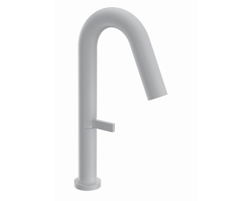 Смеситель для раковины высокий WONZON & WOGHAND, Белый матовый (WW-6068-MW)