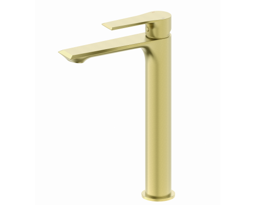 Смеситель для раковины высокий Wonzon & Woghand, Брашированное золото (WW-88019079-BG)