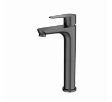 Смеситель для раковины высокий WONZON & WOGHAND, Темный графит (WW-A40232-BGG)