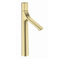 Смеситель для раковины высокий WONZON & WOGHAND, Брашированное золото (WW-H1011-BG)