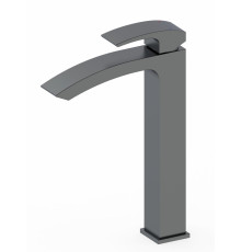 Смеситель для раковины высокий WONZON & WOGHAND, Темный графит (WW-88239009-BGM)
