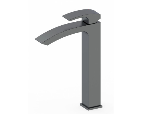 Заказать Смеситель для раковины высокий WONZON & WOGHAND, Темный графит (WW-88239009-BGM) в магазине сантехники Santeh-Crystal.ru