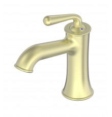 Смеситель для раковины WONZON & WOGHAND, Брашированное золото (WW-88139008-BG)