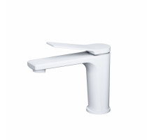 Смеситель для раковины WONZON & WOGHAND, Белый матовый (WW-XH-012-MW)