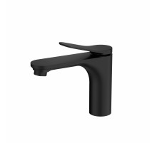 Смеситель для раковины WONZON & WOGHAND, Черный матовый (WW-A40482-MB)