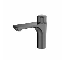 Смеситель для раковины WONZON & WOGHAND, Темный графит (WW-A40412-BGG)