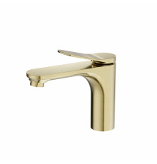 Смеситель для раковины WONZON & WOGHAND, Брашированное золото (WW-A40482-BG)