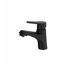 Смеситель для раковины WONZON & WOGHAND, Черный матовый (WW-A40212-MB)