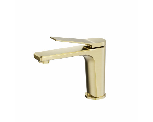 Приобрести Смеситель для раковины WONZON & WOGHAND, Брашированное золото (WW-XH-012-BG) в магазине сантехники Santeh-Crystal.ru