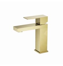 Смеситель для раковины WONZON & WOGHAND, Брашированное золото (WW-A40982-BG)