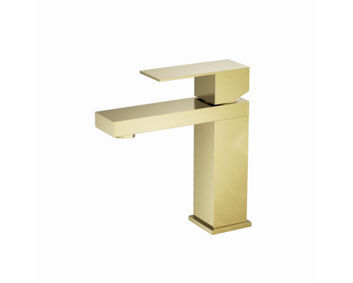 Смеситель для раковины WONZON & WOGHAND, Брашированное золото (WW-A40982-BG)