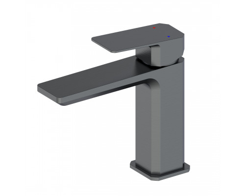 Купить Смеситель для раковины WONZON & WOGHAND, Темный графит (WW-88139011-BGM) в магазине сантехники Santeh-Crystal.ru