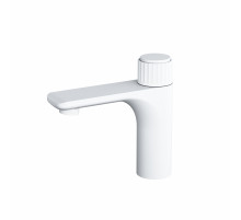 Смеситель для раковины WONZON & WOGHAND, Белый матовый (WW-A40412-MW)