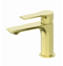 Смеситель для раковины Wonzon & Woghand, Брашированное золото (WW-88018079-BG)