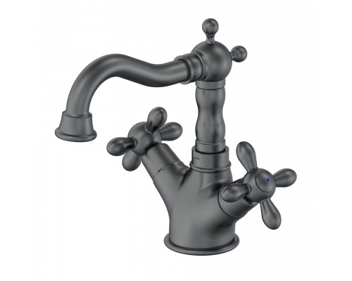 Приобрести Смеситель для раковины WONZON & WOGHAND, Темный графит (WW-88139020-BGM) в магазине сантехники Santeh-Crystal.ru