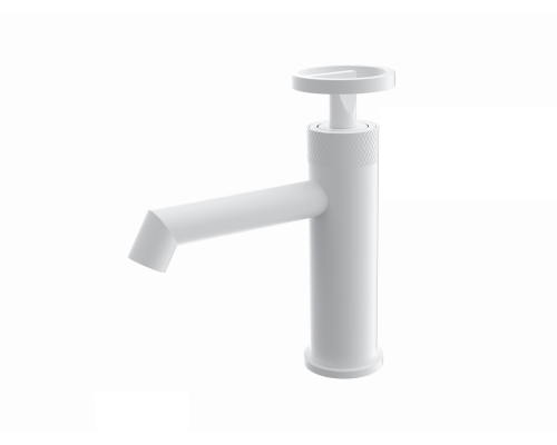 Смеситель для раковины WONZON & WOGHAND, Белый матовый (WW-H1065-MW)