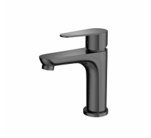 Смеситель для раковины WONZON & WOGHAND, Темный графит (WW-A40202-BGG)