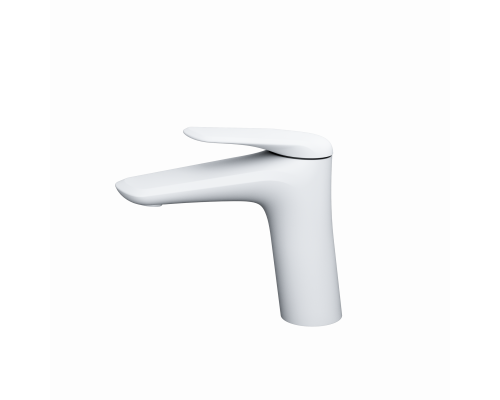 Смеситель для раковины WONZON & WOGHAND, Белый матовый (WW-A41222-MW)