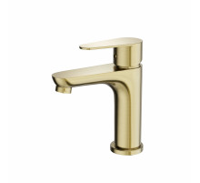 Смеситель для раковины WONZON & WOGHAND, Брашированное золото (WW-A40202-BG)