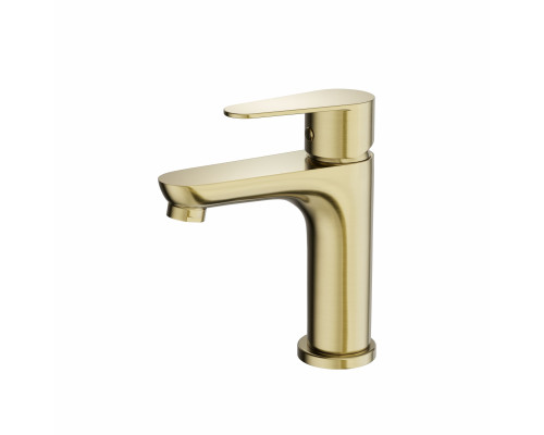 Купить Смеситель для раковины WONZON & WOGHAND, Брашированное золото (WW-A40202-BG) в магазине сантехники Santeh-Crystal.ru