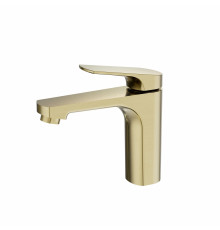 Смеситель для раковины WONZON & WOGHAND, Брашированное золото (WW-A40492-BG)