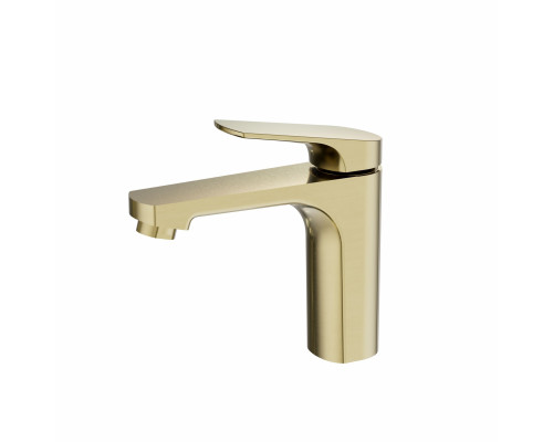 Купить Смеситель для раковины WONZON & WOGHAND, Брашированное золото (WW-A40492-BG) в магазине сантехники Santeh-Crystal.ru