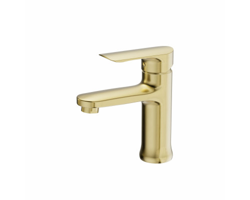 Купить Смеситель для раковины WONZON & WOGHAND, Брашированное золото (WW-XH-011-BG) в магазине сантехники Santeh-Crystal.ru