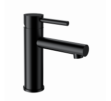 Смеситель для раковины WONZON & WOGHAND, Черный матовый (WW-H9089-MB)