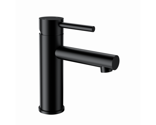 Смеситель для раковины WONZON & WOGHAND, Черный матовый (WW-H9089-MB)
