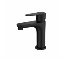 Смеситель для раковины WONZON & WOGHAND, Черный матовый (WW-A40202-MB)