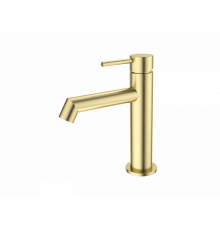 Смеситель для раковины WONZON & WOGHAND, Брашированное золото (WW-H1063-BG)