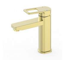 Смеситель для раковины WONZON & WOGHAND, Брашированное золото (WW-88139010-BG)