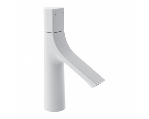 Купить Смеситель для раковины WONZON & WOGHAND, Белый матовый (WW-H010-MW) в магазине сантехники Santeh-Crystal.ru