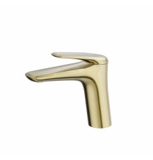 Смеситель для раковины WONZON & WOGHAND, Брашированное золото (WW-A41222-BG)