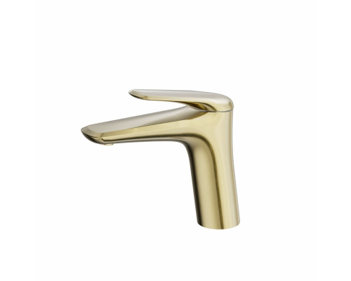 Купить Смеситель для раковины WONZON & WOGHAND, Брашированное золото (WW-A41222-BG) в магазине сантехники Santeh-Crystal.ru