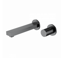 Смеситель для раковины встраиваемый WONZON & WOGHAND, Темный графит (WW-105-BGG)