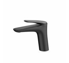 Смеситель для раковины WONZON & WOGHAND, Черный матовый (WW-A41222-MB)