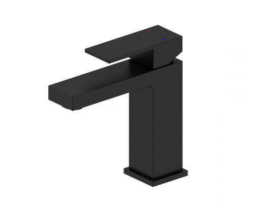 Купить Смеситель для раковины WONZON & WOGHAND, Черный матовый (WW-88139016-MB) в магазине сантехники Santeh-Crystal.ru